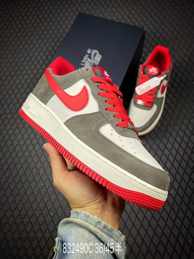 C 公司级Nike Air Force 1‘07 Lv8 原楦头原纸板 打造纯正低帮空军版型 专注外贸渠道 全掌内置蜂窝气垫 原盒配件 原厂中底钢印、拉帮完美