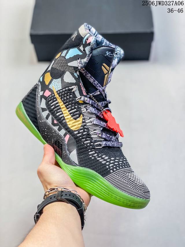 耐克Nk Zoom Kobe Ix 科比9高帮 专业实战运动篮球鞋 尺码：见图 编码：06Jwd327A06