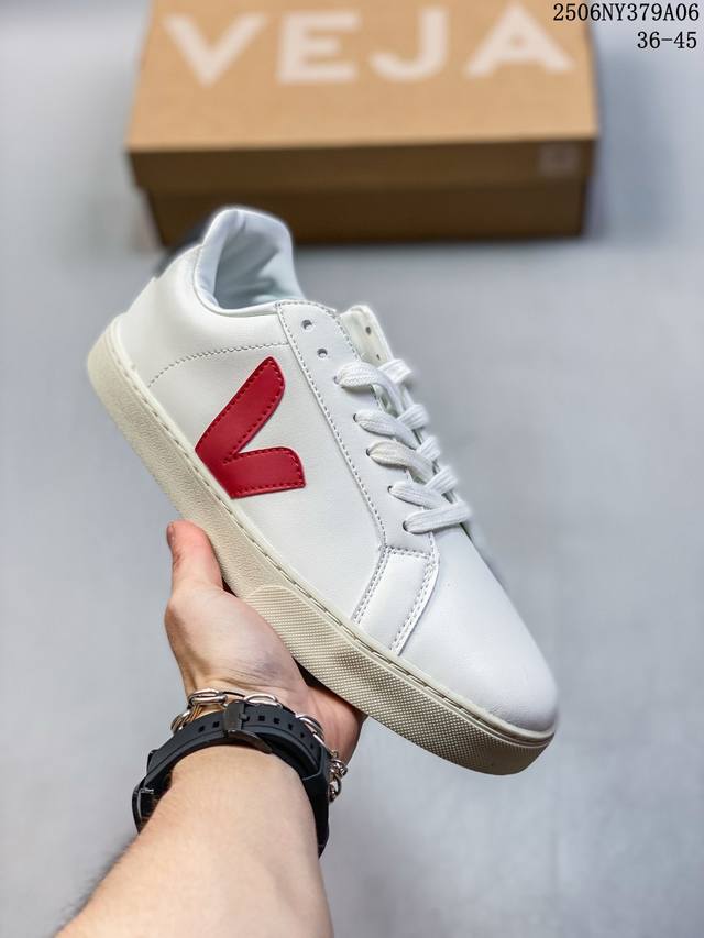 Campo Chromefree极简日常穿搭网红款小白鞋，法国国民板鞋品牌 维佳Veja Campo Chrome Free Low Sneakers 坎波铬系