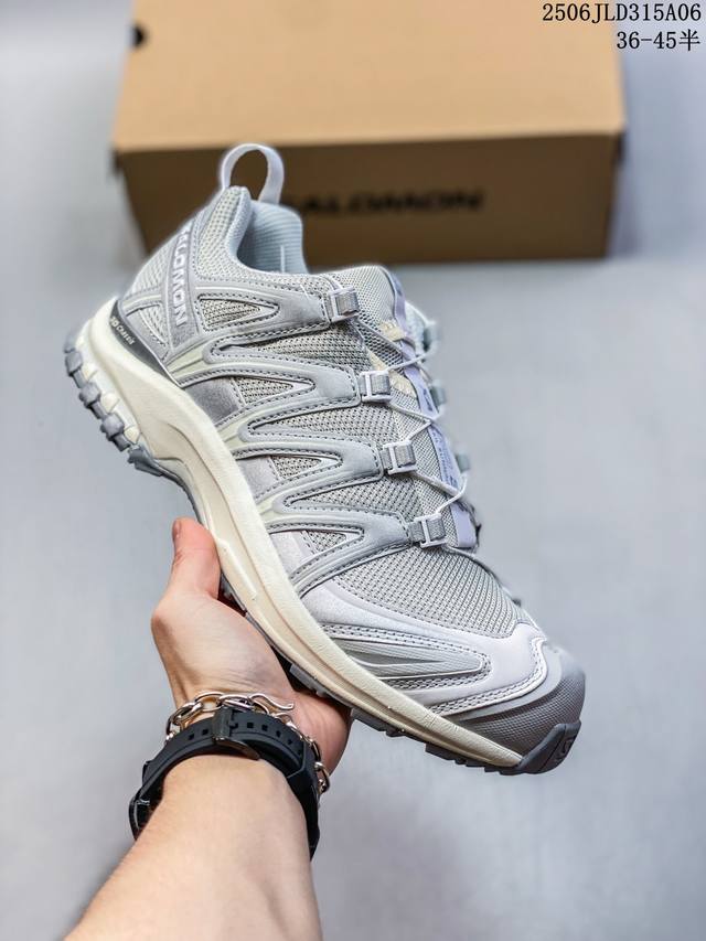 Salomon萨洛蒙 Xa Pro 3D Adv 户外运动 网布减震防滑包裹性支撑 低帮 休闲跑步鞋 36 45半 编码：06Jld315A06