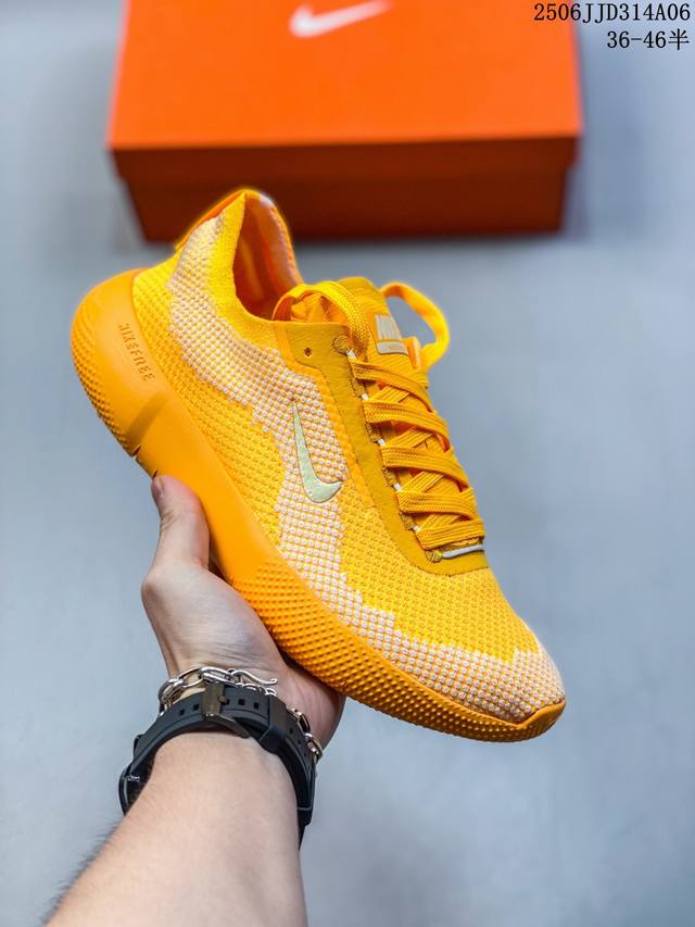 公司级Nike Free 2025 耐克新款飞织面 透气缓震运动跑鞋 官方同步出货 飞织鞋面提供出色的弹性和支撑力鞋底融入凹槽设计 塑就柔韧灵活性 令运动自由无