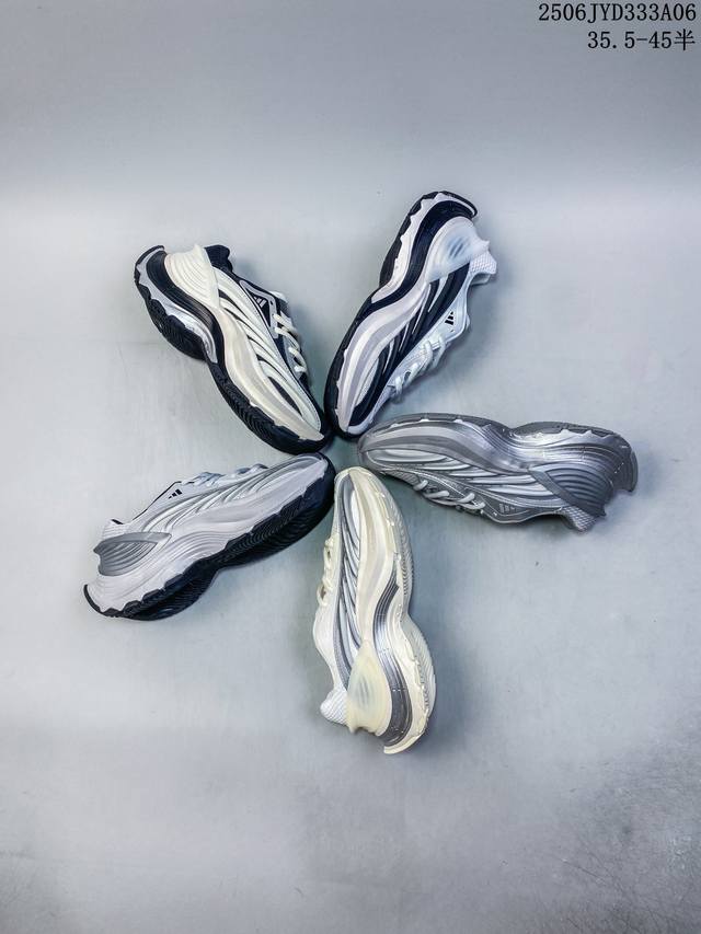 真标带半码 Adidas阿迪达斯 Xlg Mtw系列 低帮老爹鞋 男女同款 白银色 Jr6390 尺码：见图 编码：06Jyd333A06