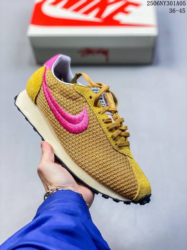 Nike Roshe Run Ld- 0 绿黑 米蓝色 低帮 休闲 跑步鞋 Fq5369 尺码：见图 编码：06Ny30 5