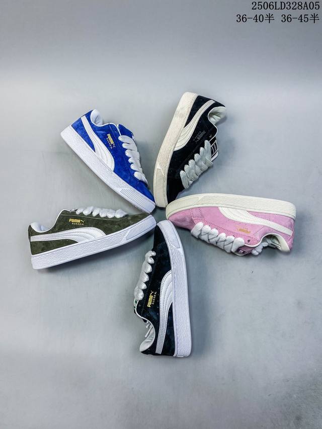 Puma Suede Xl复古单品 彪马 防滑耐磨低帮德训板鞋 货号:395777 02 尺码:36 37 37.5 38 38.5 39 40 40.5 41