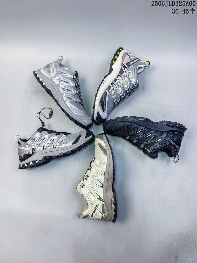 新版大写字母！放店 Salomon萨洛蒙 Xa Pro 3D Adv 户外运动 网布减震防滑包裹性支撑 低帮 休闲跑步鞋 36 45半 编码：06Jld325A