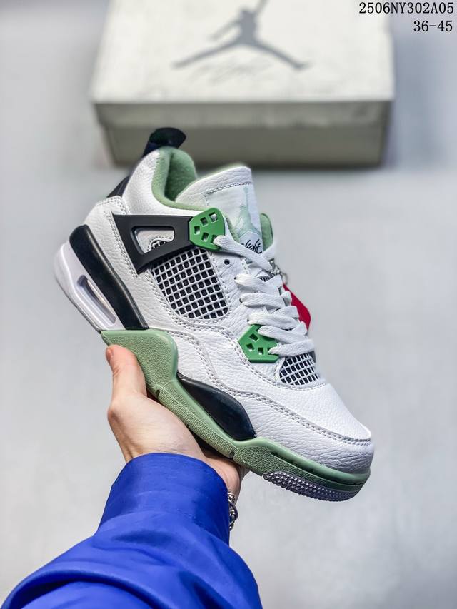 Aj4 Air Jordan 4 Retro ” Infrared “ Aj4乔4 男子文化篮球鞋 大厂出品 主力合作工厂P 全新模具开发 纯正4代正确鞋型 进