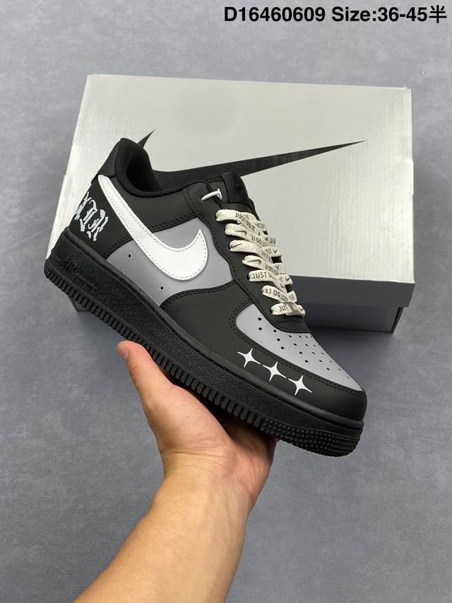 公司级Nike Air Force 1‘07 原楦头原纸板 打造纯正低帮空军版型 专注外贸渠道 全掌内置蜂窝气垫 原盒配件 原厂中底钢印、拉帮完美 货号:Zh0
