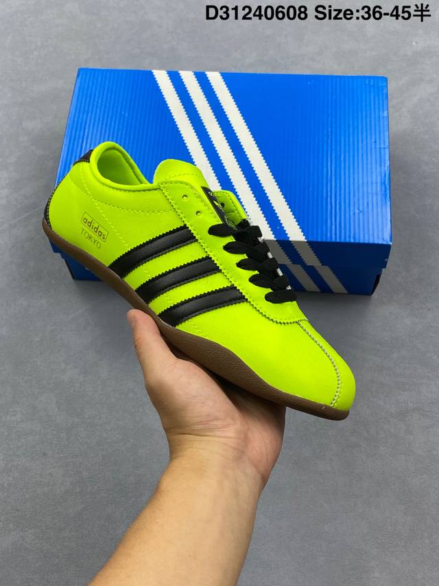 Adidas Originals Tokyo Decon 金黑绿 货号 ：Jq2155 尺码36 36.5 37 38.5 39 40 40.5 41 42 4