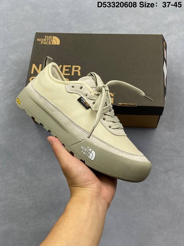 北面The North Face Glenclyffe 面料采用进口磨砂牛皮 公司级版本 鞋底采用Vibram黄金大底 专门为鞋底设计的橡胶以出色的耐磨性 良好