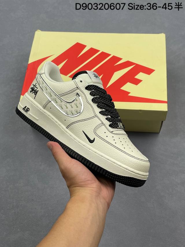 Nike Air Force 1‘07 Lv8 原楦头原纸板 打造纯正低帮空军版型 专注外贸渠道 全掌内置蜂窝气垫 原盒配件 原厂中底钢印、拉帮完美 货号:Hh