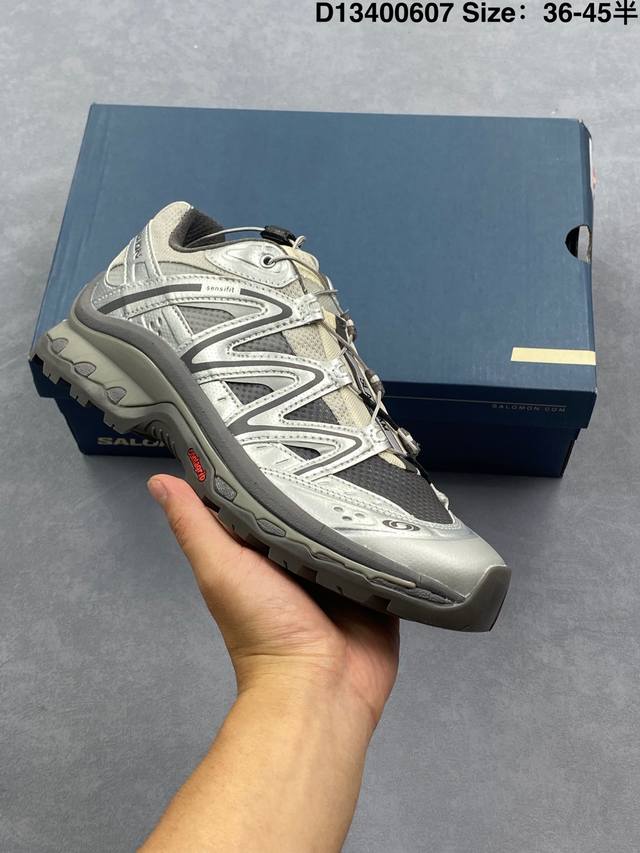 Salomon Xt-Quest Adv ”Beige“ 萨洛蒙 探索者系列户外越野跑鞋 474193-29 #鞋面采用Sensifit贴合技术 全方位贴合包裹