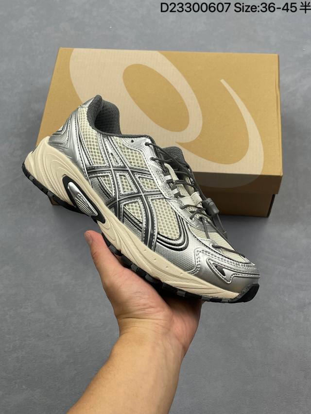 真标Asics Gel-Kahana Tr V4系列 亚瑟士 低帮轻量缓震休闲运动跑步鞋 货号:1203A497-100 尺码:36 37 37.5 38 39