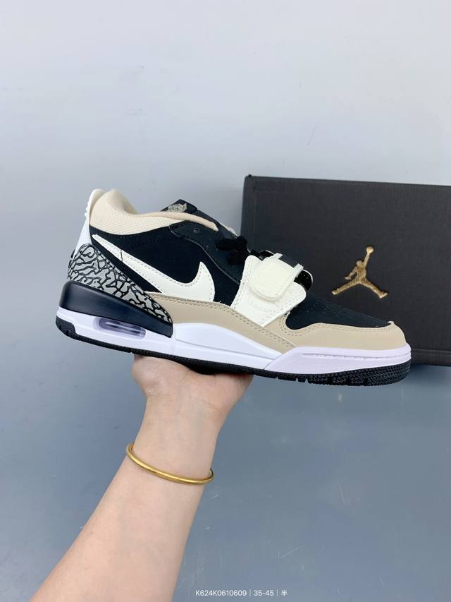 Jordan Air Jordan Legacy 312 Low Gc ” 25Th Anniversary “ Aj312低帮 头层魔术贴三合一板鞋 Size