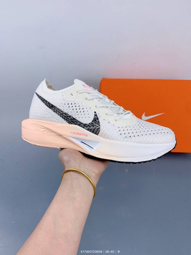 耐克Nike Zoom X Vaporfly 3 公路竞速专业跑步鞋 Size：如图 编码：K174K0120608