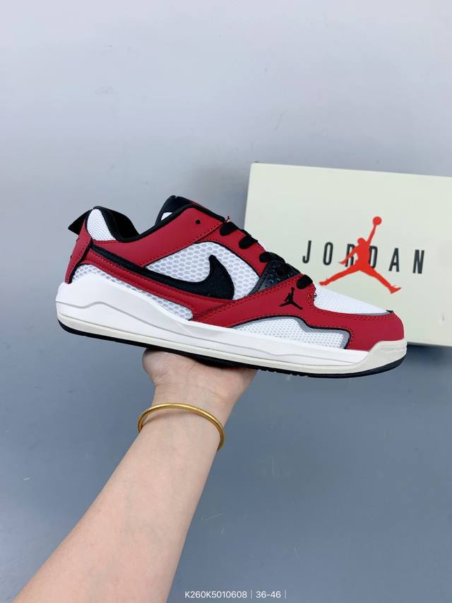 乔丹 Jordancmft Era 90 减震防滑 耐磨 低帮 运行休闲板鞋 Size：如图 编码：K260K5510608