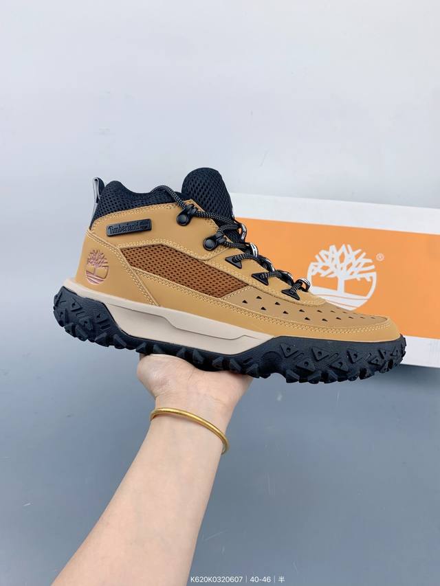 Timberland添柏岚 天伯伦 户外休闲系列 广东大厂出品 全新工艺升级 原盒原包装 面料采用意大利质量考究耐穿 型男必备专治不帅 Size：如图 编码：K