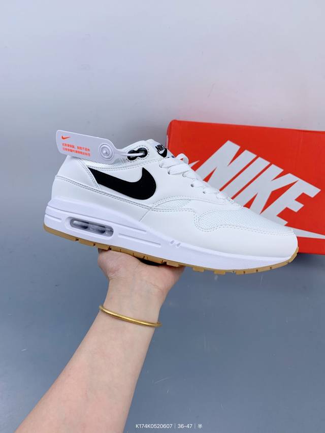 公司级 耐克 Concepts X Nike Air Max 1 Sp Mellow 复古 腰果花 低帮 气垫 休闲跑步鞋 男女子同款运动鞋，气垫百搭跑步鞋。