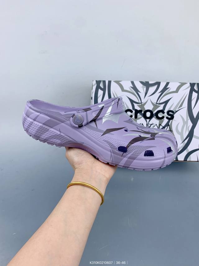 Clog 卡骆驰 夏季舒适防滑耐磨拖鞋 沙滩鞋 洞洞鞋 Size：如图 编码：K310K0210607