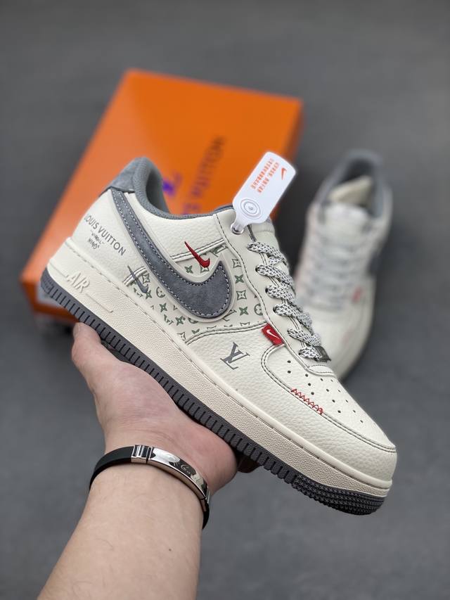 海外限量发售！公司级Nike Air Force 1 '07 Low 空军一号 低帮 运动鞋 休闲鞋 折边针车 工艺难度大 原楦头原纸板 原装鞋盒 定制五金配件