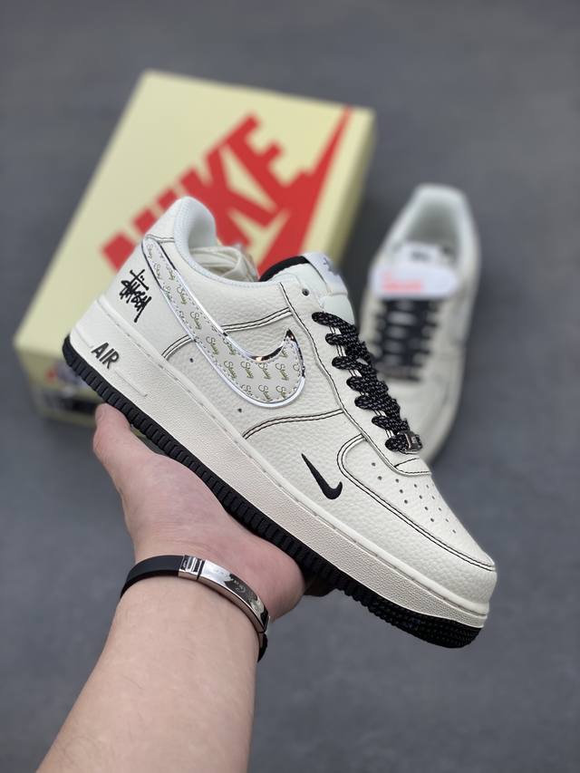 海外限量发售！公司级Nike Air Force 1 '07 Low 空军一号 低帮 运动鞋 休闲鞋 折边针车 工艺难度大 原楦头原纸板 原装鞋盒 定制五金配件