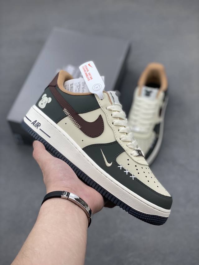 海外限量发售！公司级Nike Air Force 1 '07 Low 空军一号 低帮 运动鞋 休闲鞋 折边针车 工艺难度大 原楦头原纸板 原装鞋盒 定制五金配件