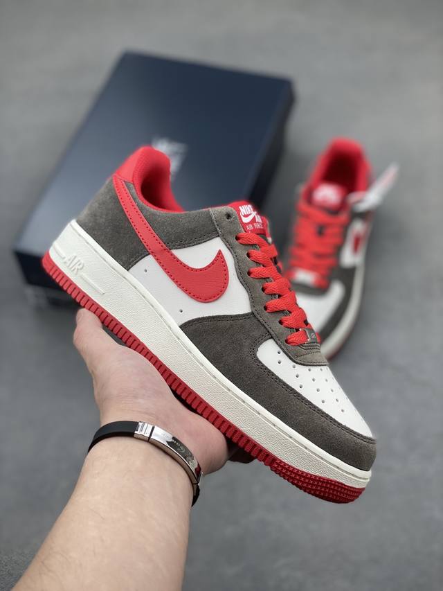 海外限量发售！公司级Nike Air Force 1 '07 Low 空军一号 低帮 运动鞋 休闲鞋 折边针车 工艺难度大 原楦头原纸板 原装鞋盒 定制五金配件