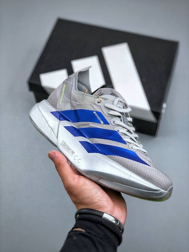 Adidas Adizero Adios 4 M 阿迪透气轻盈低帮跑步鞋货号：Jr6373 尺码：36 36.5 37 38 38.5 39 40 40.5 4