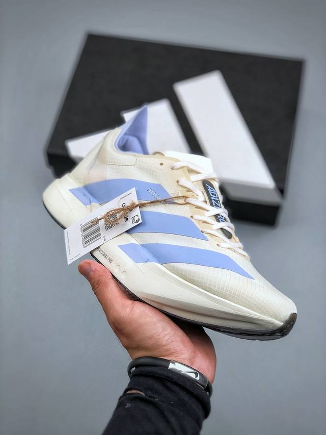 Adidas Adizero Adios 4 M 阿迪透气轻盈低帮跑步鞋货号：Js1889 尺码：36 36.5 37 38 38.5 39 40 40.5 4