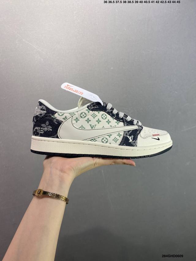 公司级Nike Air Jordan 1 Low 定制配色 定制Aj联名-高端定制 低帮复古文化板鞋 #定制鞋盒 大厂纯原品质出货 超高清洁度 皮料切割干净无任
