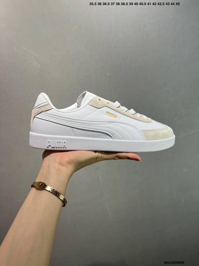 Puma Future Classic 百搭单品 公司级 Puma Future Classic 舒适 防滑透气低帮 板鞋 男女 同款 货号：401443-02