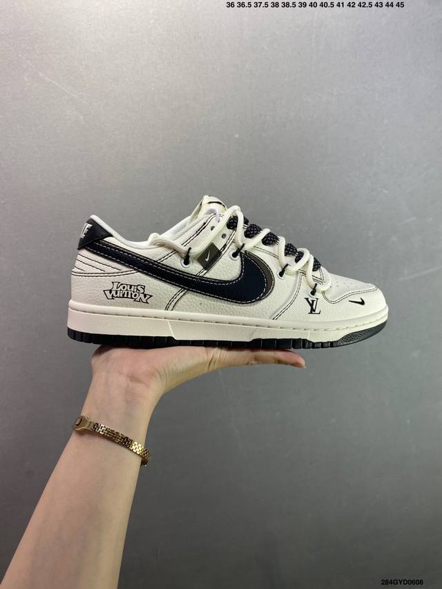 公司级Nk Dunk Low Retro ”Diy高端定制“ 解构绑带 低帮休闲运动板鞋 原装头层材料 用料绝不含糊 独家版型蒸餾加工帶來的是更好的视觉和脚感体