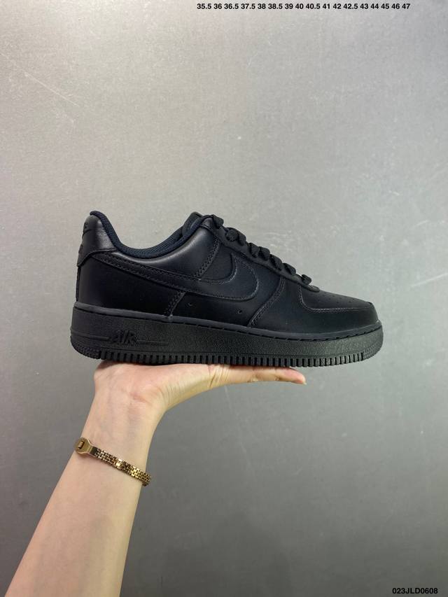 公司级 Nike Air Force 1 Low’07 空军一号低帮休闲板鞋 定制皮料 原楦原纸板 纯正空军版型 内置全掌气垫 货号：男 Cw2288-114
