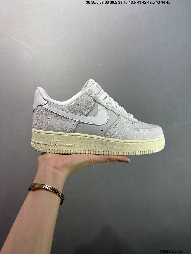 公司级Nike Air Force 1 ‘07 Low 空军一号 低帮 运动鞋 休闲鞋 折边针车 工艺难度大 原楦头原纸板 原装鞋盒 定制五金配件 内置全掌气垫
