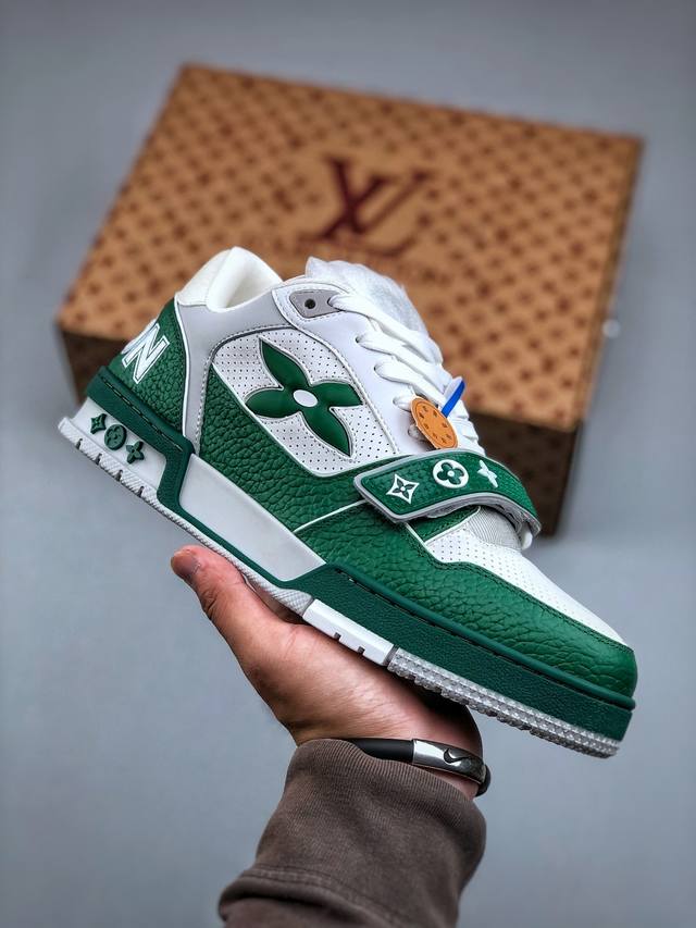 Tyler X Louis Vuitton 路易威登 Lv Trainer 联名款 低帮休闲板鞋 海淘代购同渠道品质 高端零售 外贸充正专供 原版购入开发 Zp