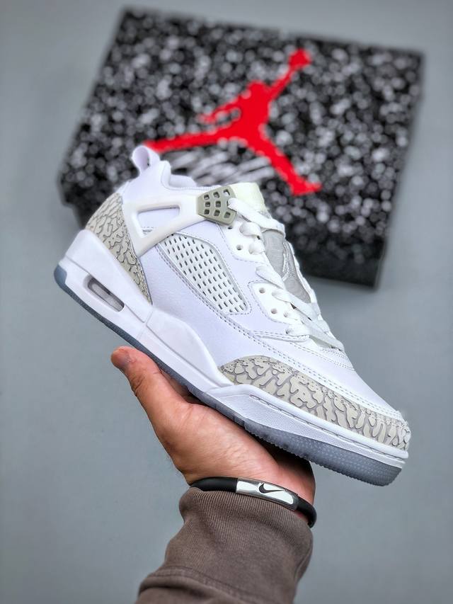 Nike Air Jordan Spizike Low舒适百搭 防滑耐磨 低帮 复古篮球鞋货号:Fq1759-103 尺码:36 36.5 37.5 38 38