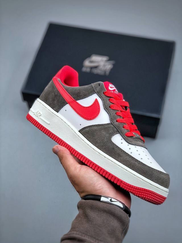 Nike Air Force 1'07 Low 空军一号低帮休闲板鞋 Fq8714-201 #原楦头原纸板 内置全掌气垫 原厂鞋底 尺码：36 36.5 37.