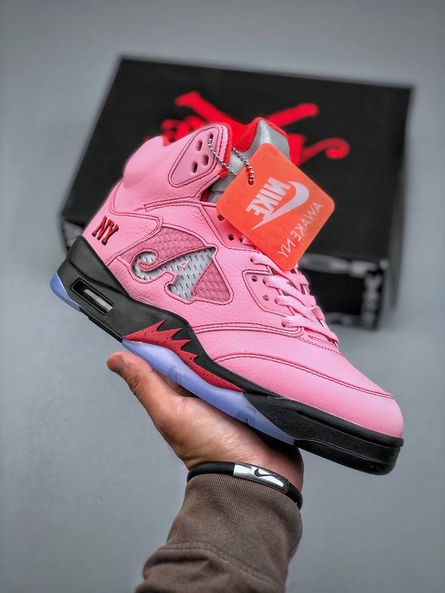 纯原 Nike Air Jordan 5 Retro High迈克尔 乔丹 Aj5 高帮 减震防滑篮球鞋原楦原纸板 原厂材料开发 细节把控到位 主供外贸客户 打