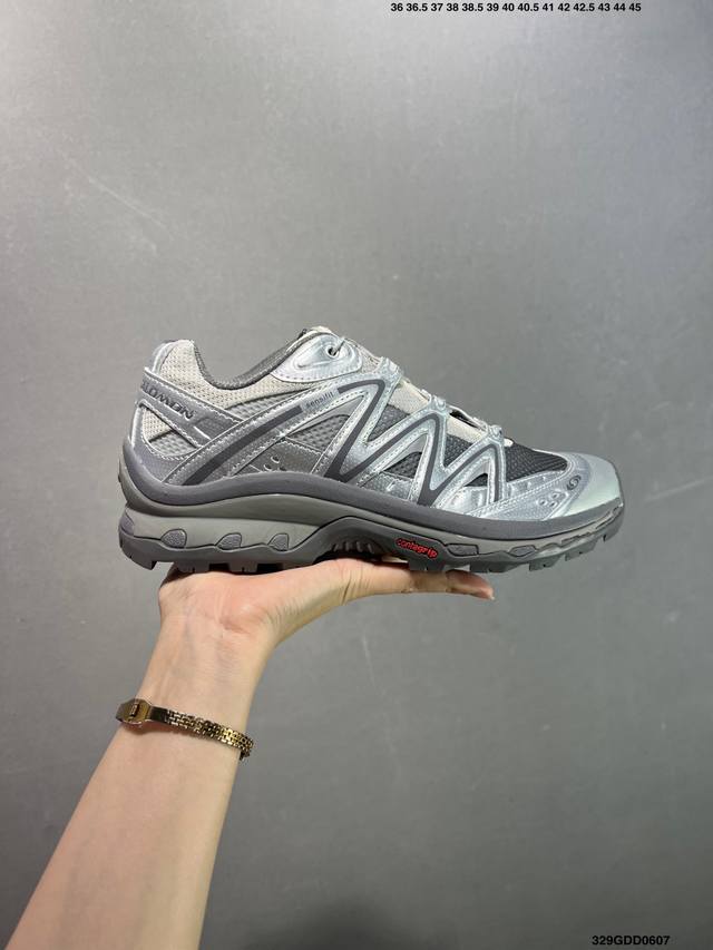 公司级Salomon Xa Pro Xt-6 Expanse萨洛蒙户外越野跑鞋 鞋面采用Sensifit贴合技术 全方位贴合包裹脚型 鞋跟部鞋底牵引设计 提供强