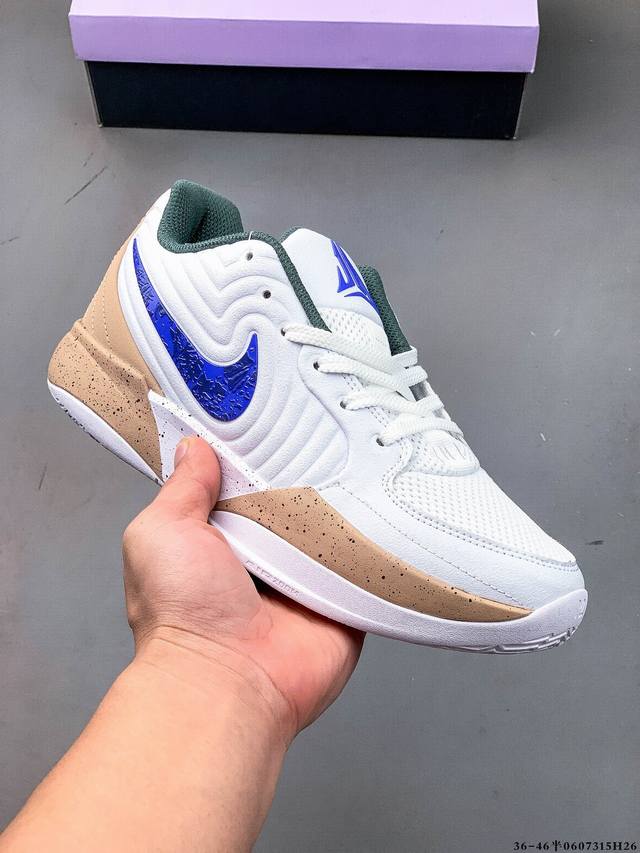 集图 Nike 莫兰特二代 Zoom Ja 2 Ep Aj 低帮休闲运动篮球鞋 0607315H26