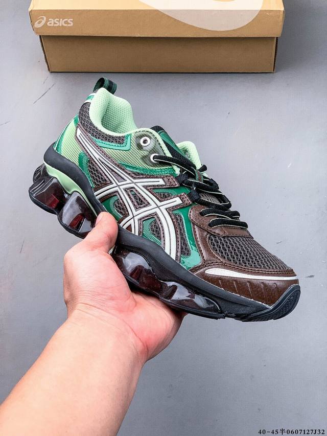 Asics亚瑟士Gel-Quantum 360 Viii男女缓震休闲运动跑鞋 Gel-Quantum 36O Vii鞋面采用细密网眼,提供良好的透气性和支撑性。