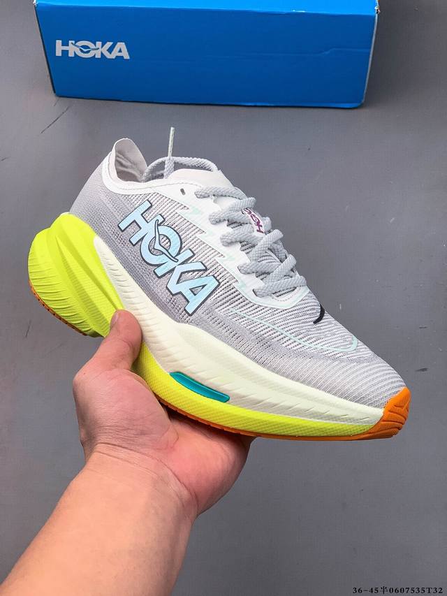 集图 公司级！Hoka One One Mach X 2 马赫X 2缓震竟训公路跑步鞋训练运动鞋 0607535T32