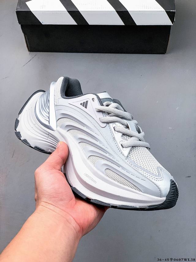 公司级！Adidas Vento Xlg Mtw 复古休闲老爹鞋 官方同步上架 鞋面是透气网面和皮革拼接 脚感轻盈 不闷汗 每次穿着跑步都感觉脚底在自由呼吸 鞋