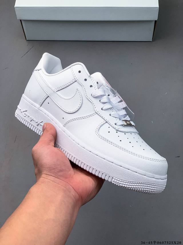 集图 二层真标！耐克Nike Air Force 1 Low 空军一号低帮经典百搭休闲板鞋 0607525X20