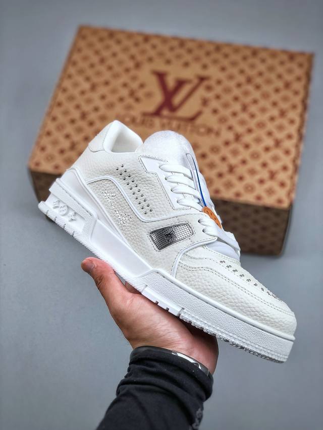 Tyler X Louis Vuitton 路易威登 Lv Trainer 联名款 低帮休闲板鞋 海淘代购同渠道品质 高端零售 外贸充正专供 原版购入开发 Zp