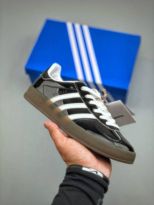 Adidas Originals Gazelle Indoor Jq8124 三叶草复古休闲防滑耐磨低帮板鞋尺码：35.5 36 36.5 37 38 38.5