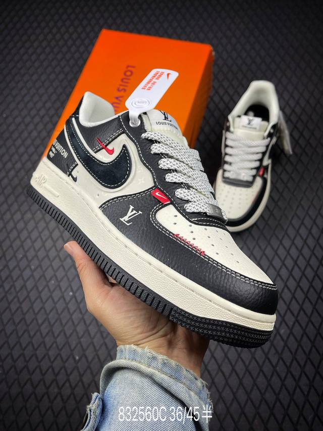 C 公司级Nike Air Force 1‘07 Lv8 原楦头原纸板 打造纯正低帮空军版型 专注外贸渠道 全掌内置蜂窝气垫 原盒配件 原厂中底钢印、拉帮完美