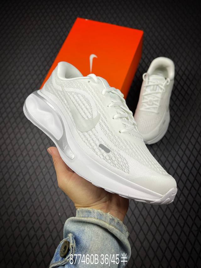 B 公司级Nike耐克 Journey Run 夏季新品男子款公路透气缓震跑步鞋 货号:Fj7765-104 尺码:36 36.5 37.5 38 38.5 3
