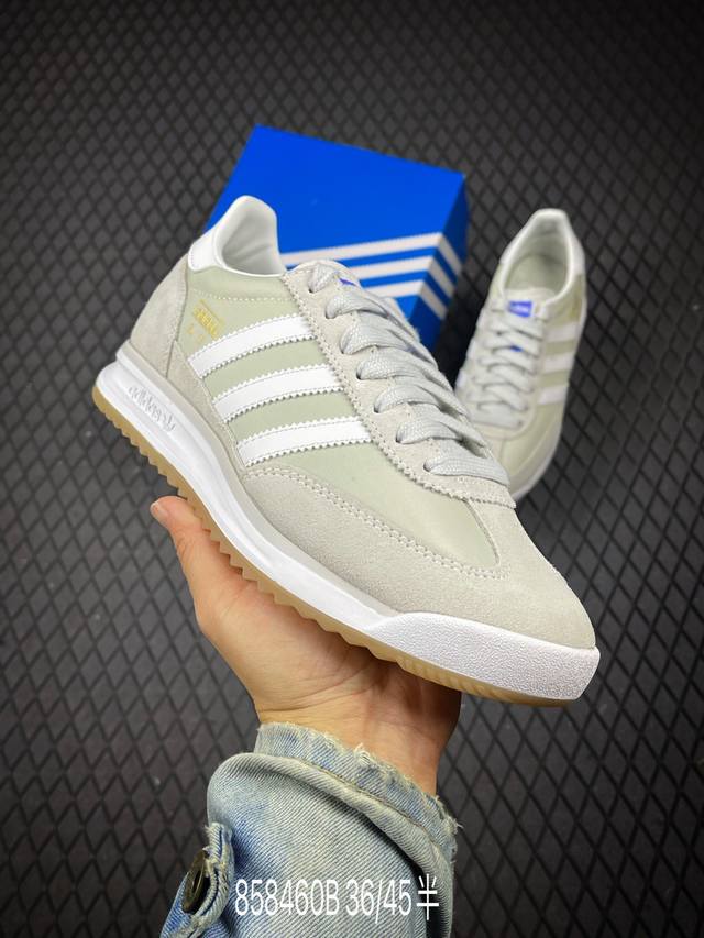 B 公司级Adidas Sl 72 Og 阿迪达斯 三叶草复古休闲跑步鞋休闲运动鞋 货号:Ji1281 尺码:36 36.5 37 38 38.5 39 40