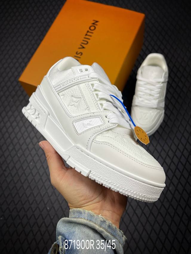 R Tyler X Louis Vuitton 路易威登 Lv Trainer 联名款 低帮休闲板鞋 海淘代购同渠道品质 高端零售 外贸充正专供 原版购入开发