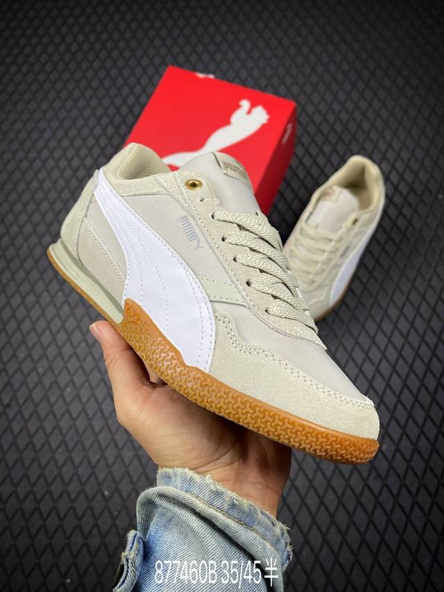 B 公司级Puma Bella Donna Nylon 彪马 舒适男女低帮生活休闲德训薄底鞋 货号:403554-03 尺码:35.5 36 37 37.5 3